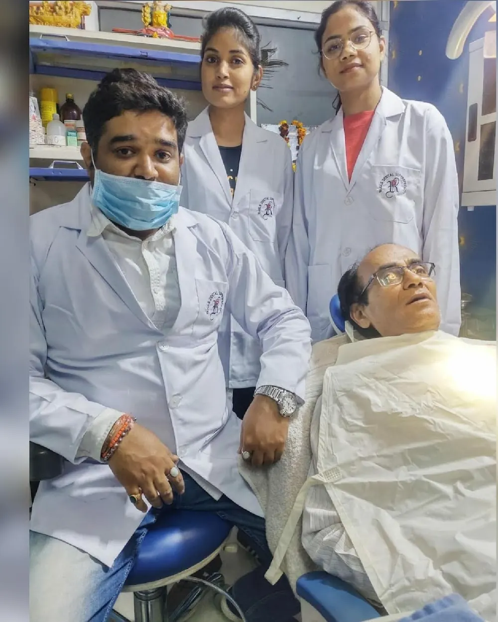 The clinical team at Rijul's Dental, Janakpuri
